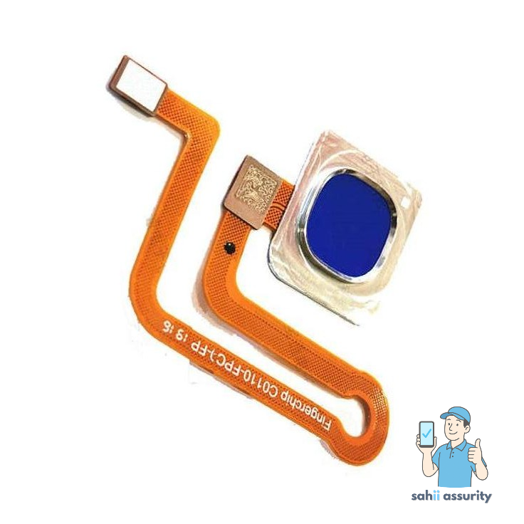 Fingerprint Sensor with Flex Cable for Vivo Y12 Blue thumbnail